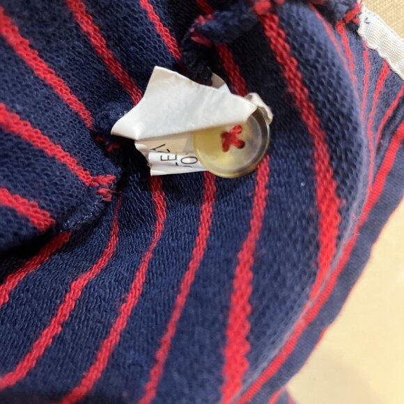 Vineyard Vines 1/4 Botton Pullover Men's  Large Striped Long Sleeve Sweater - Picture 4 of 16